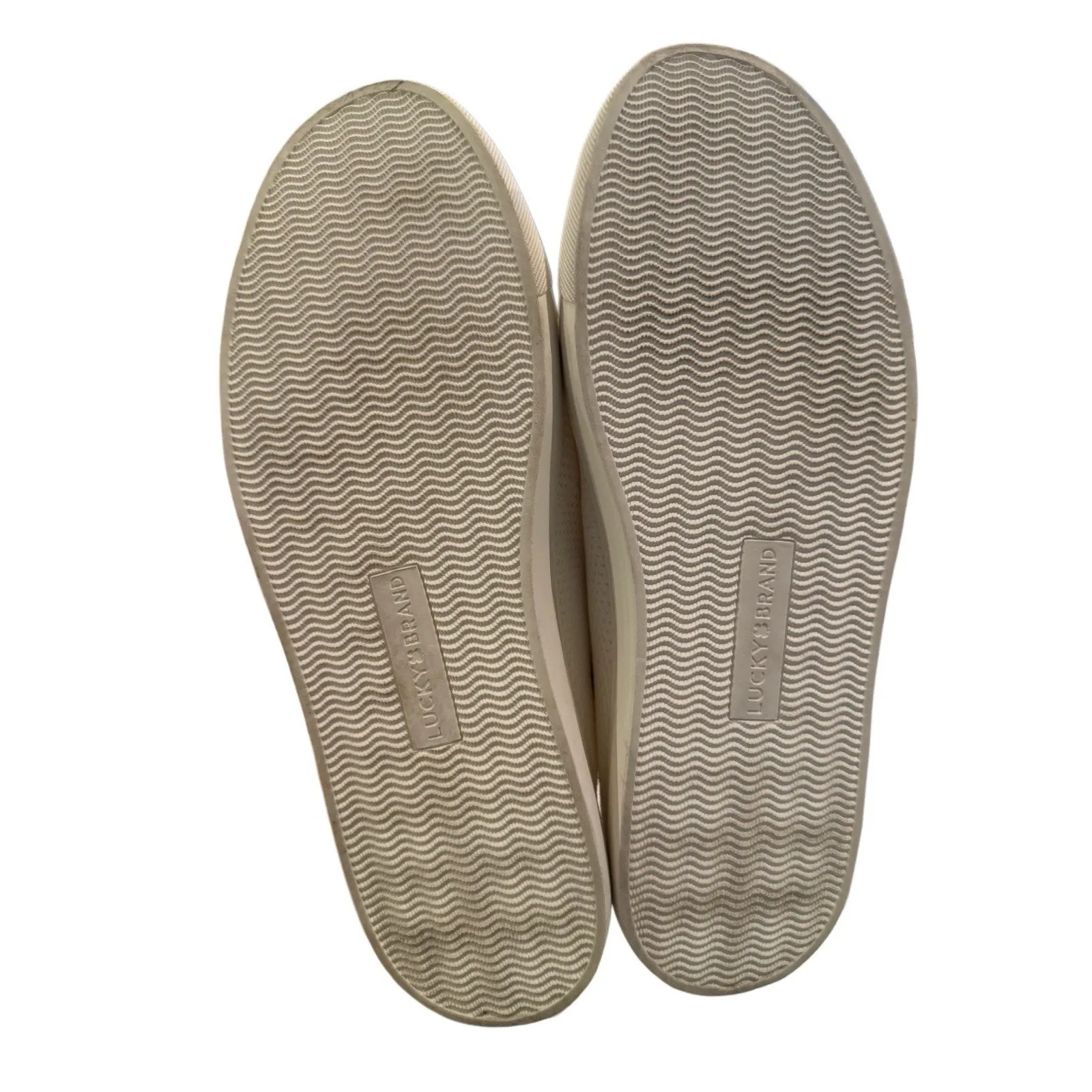 Lucky Brand Larlan Mule Slip On Knit Off White Womens Casual Capsule Wardrobe 10 - Image 7