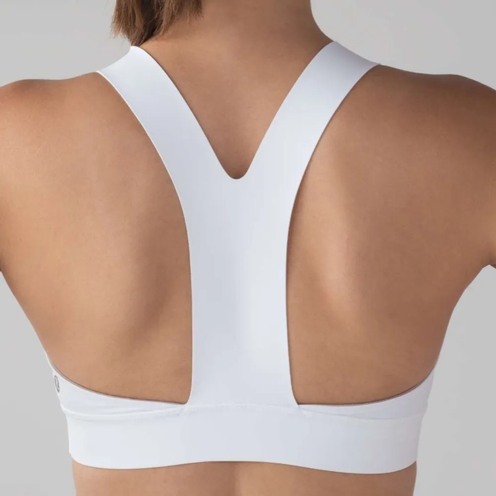 Lululemon Fast & Free Bra (Nulux) White - Image 2