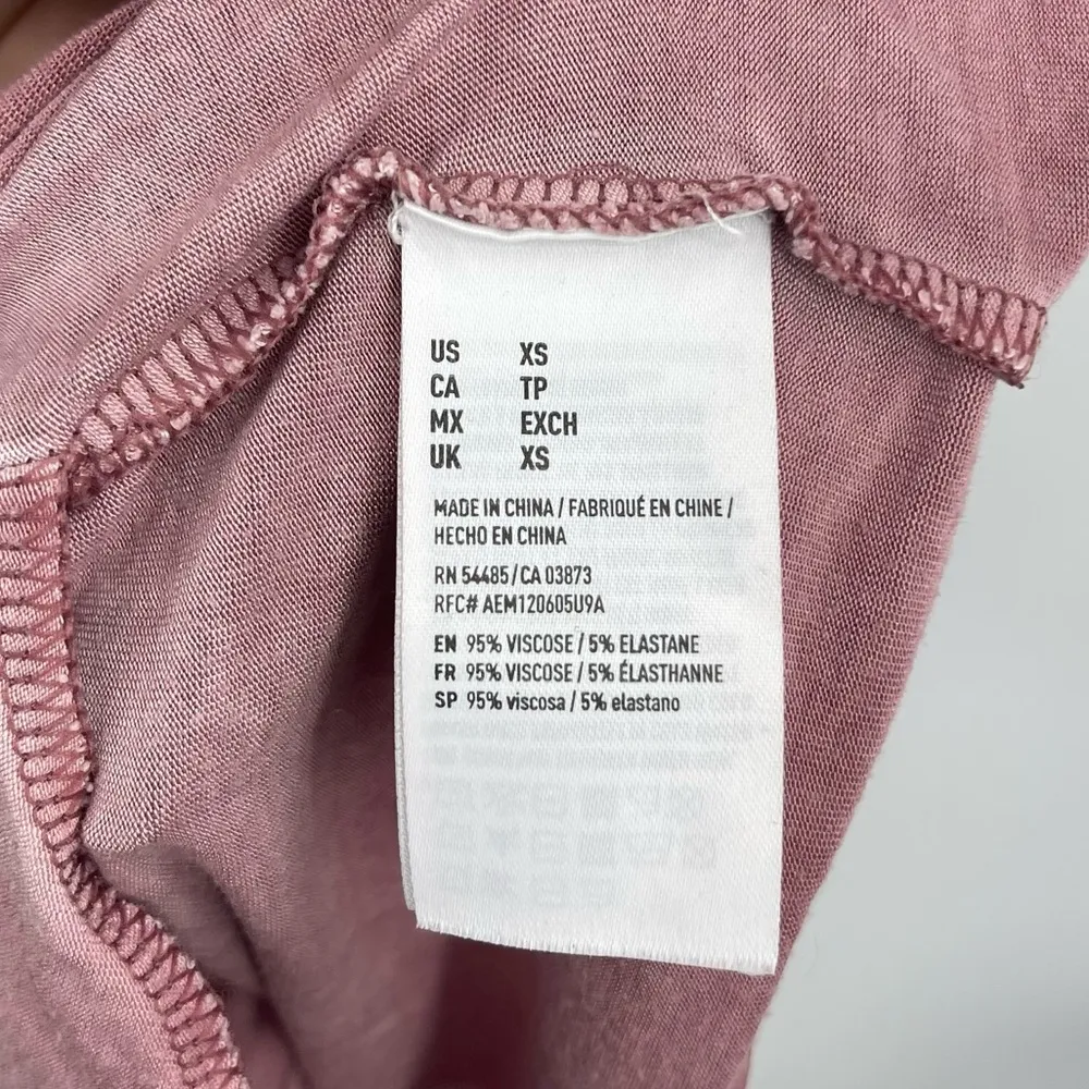 American Eagle Outfitters Pink Soft Romper Dress SZ XS - Image 3