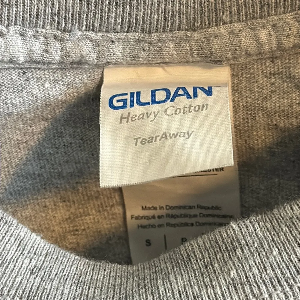 University of Virginia Size Small Gildan Gray Virginia Field Hockey Tee Shirt - Image 4