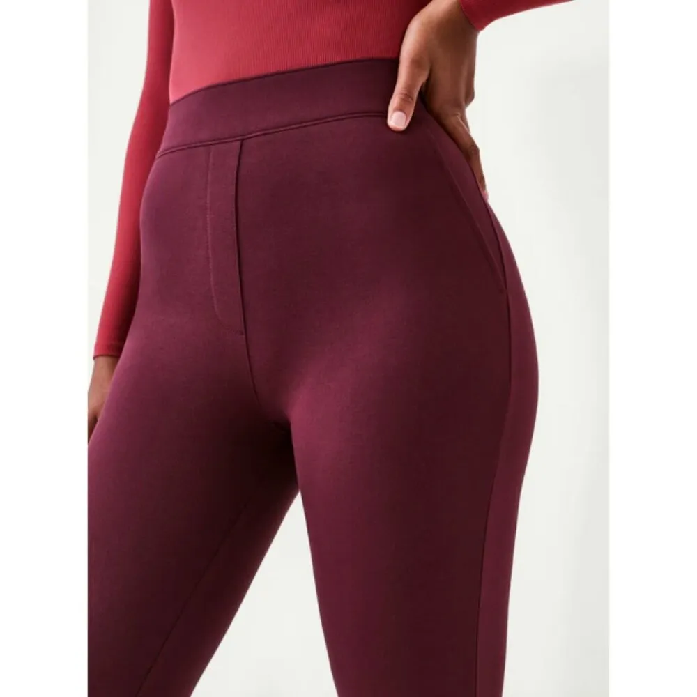 Perfect Pant Kick Flare Chianti Ponte High-Rise Waist Shapewear Slacks 3X - Image 3