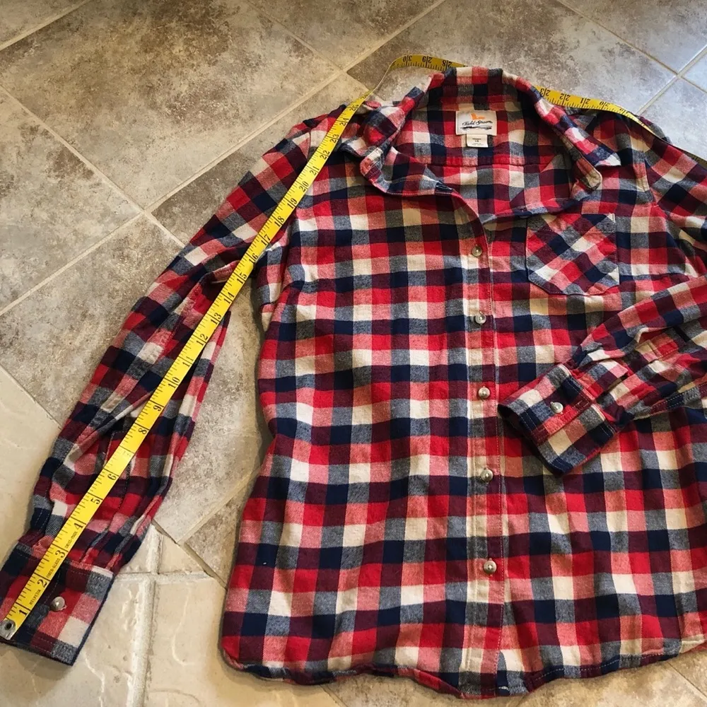 🆕 Field & Stream red & blue flannel shirt … - Image 4