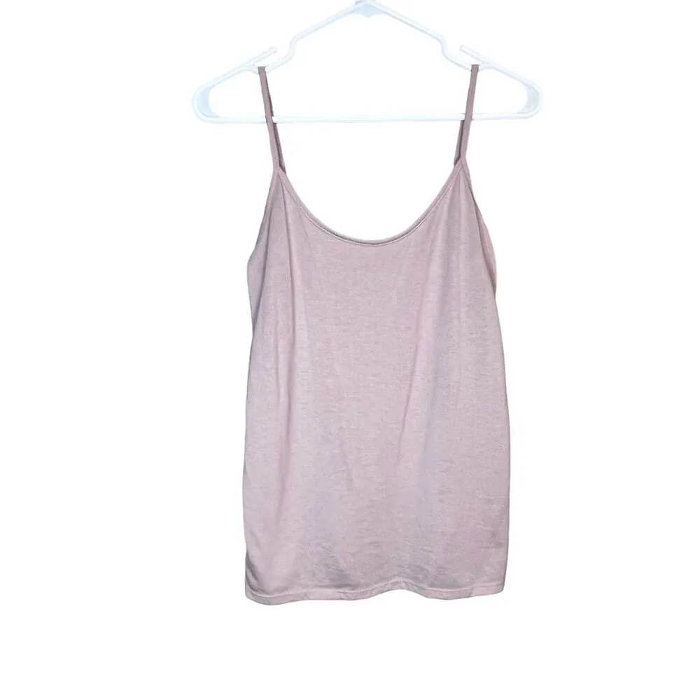 Women's Sleeveless Tank Top Cami Lightweight Medium Adjustable Spaghetti Straps - Image 7