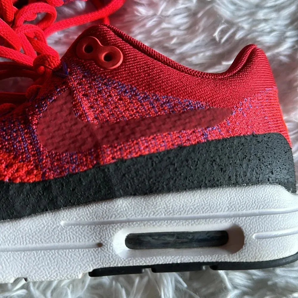 Nike Womens Air Max 1 Ultra Flyknit Running Trainers 859517 600 Sneakers Shoes - Image 13