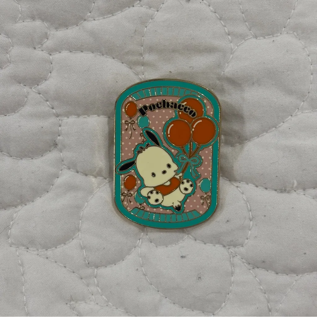 Pochacco Enamel Pin and Keychain Bagcharm - Image 2