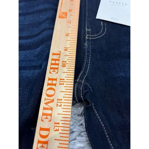 KANCAN High Rise Super Skinny Denim Stretch Jeans Size 13/30‎ NWT Blue - Image 4