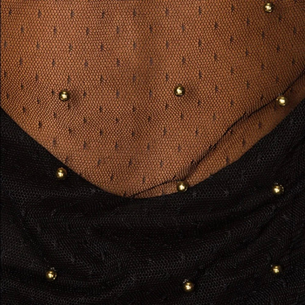 For love and lemons Clemence Midi Dress in Noir - Image 2