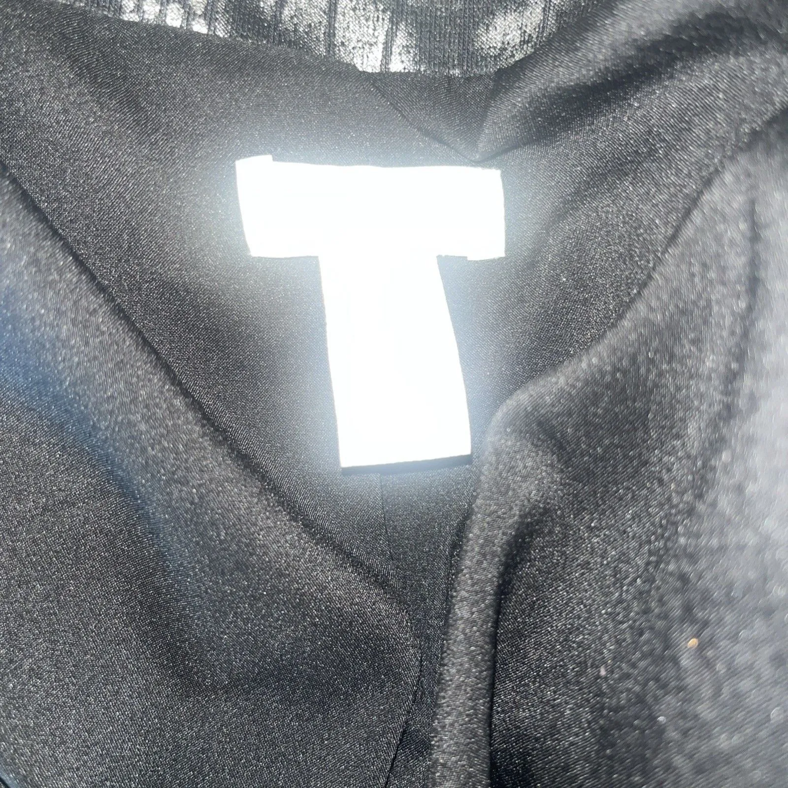 Chico’s Women’s Artsy Contemporary Silver Black Multi Print Jacket 3/XL - Image 6