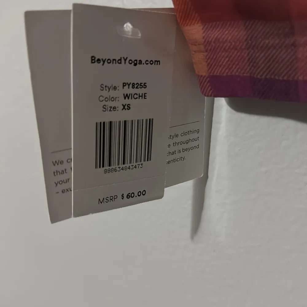 Beyond Yoga Softmark Slim Racerback Yoga Sports Bra Size XS - Image 6