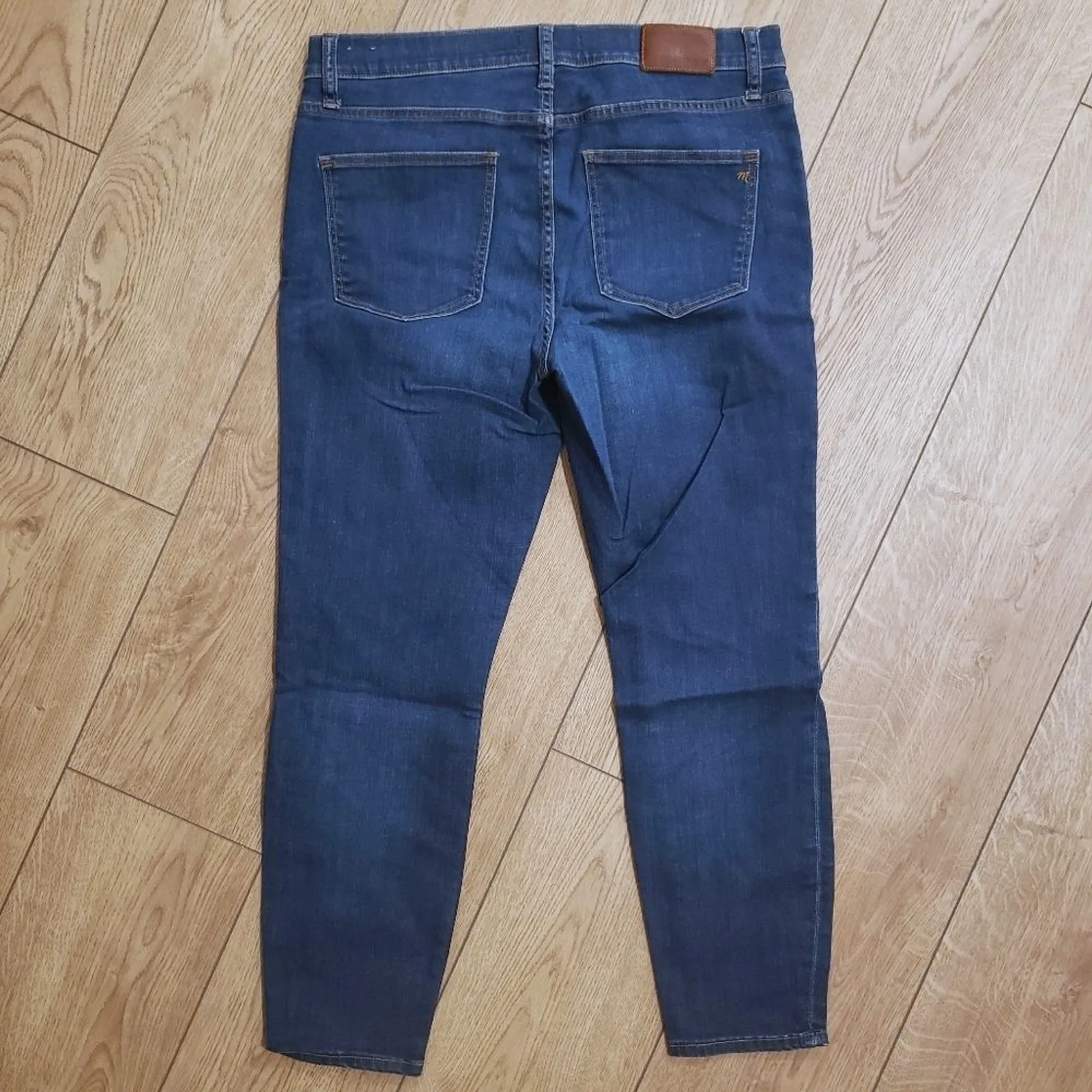 MADEWELL‎ Womens 32 Skinny Skinny Crop Jeans Stretch Denim - Image 4