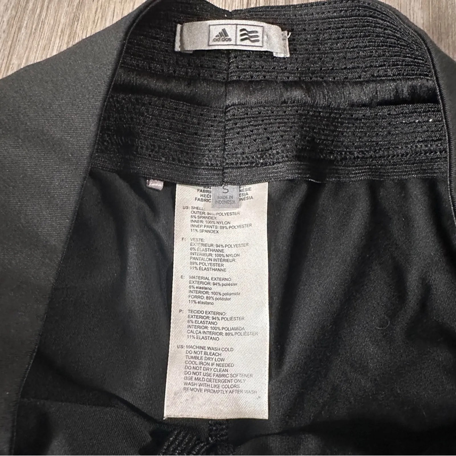 Adidas Golf Rangewear Black & White‎ Dot Print Activewear Skort Size S - Image 5