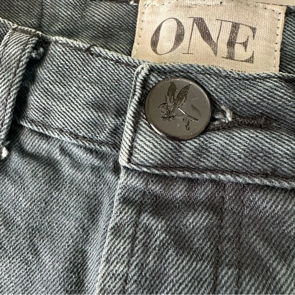 One Teaspoon x Free People Bandits Distressed Washed Black, 24 - Image 13