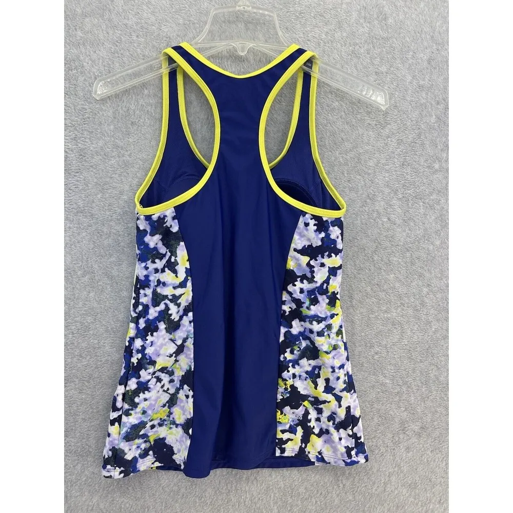 Ocean Club Women's Blue Tankini swim Top Size Medium UK 12 Racerback - Image 2