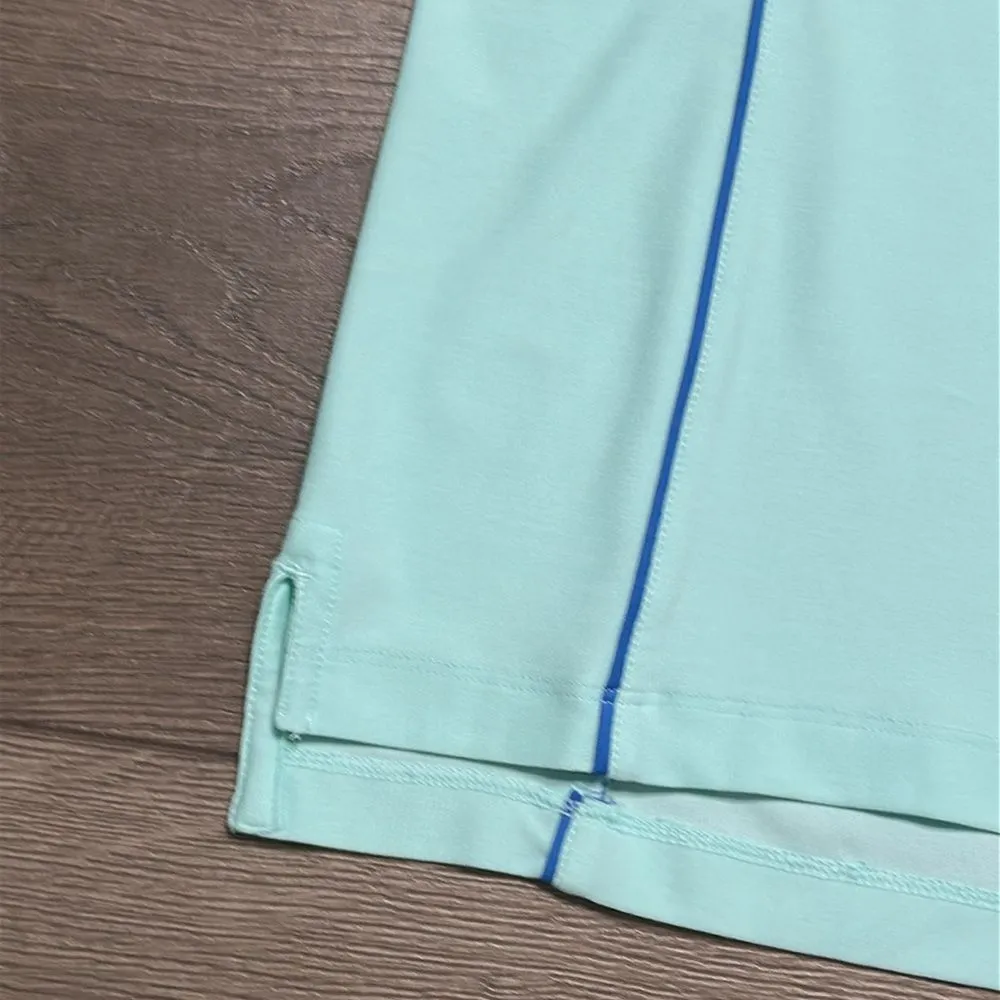 Masters Magnolia Lane Tech Performance Golf‎ Polo Blue Size Medium - Image 5