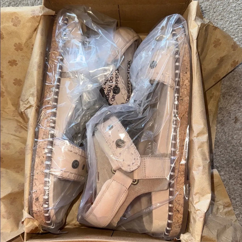 NIB Lucky Brand Ullani Ankle Strap Platform Sandal (Women) 11M, MUREX SUMHAZ - Image 9