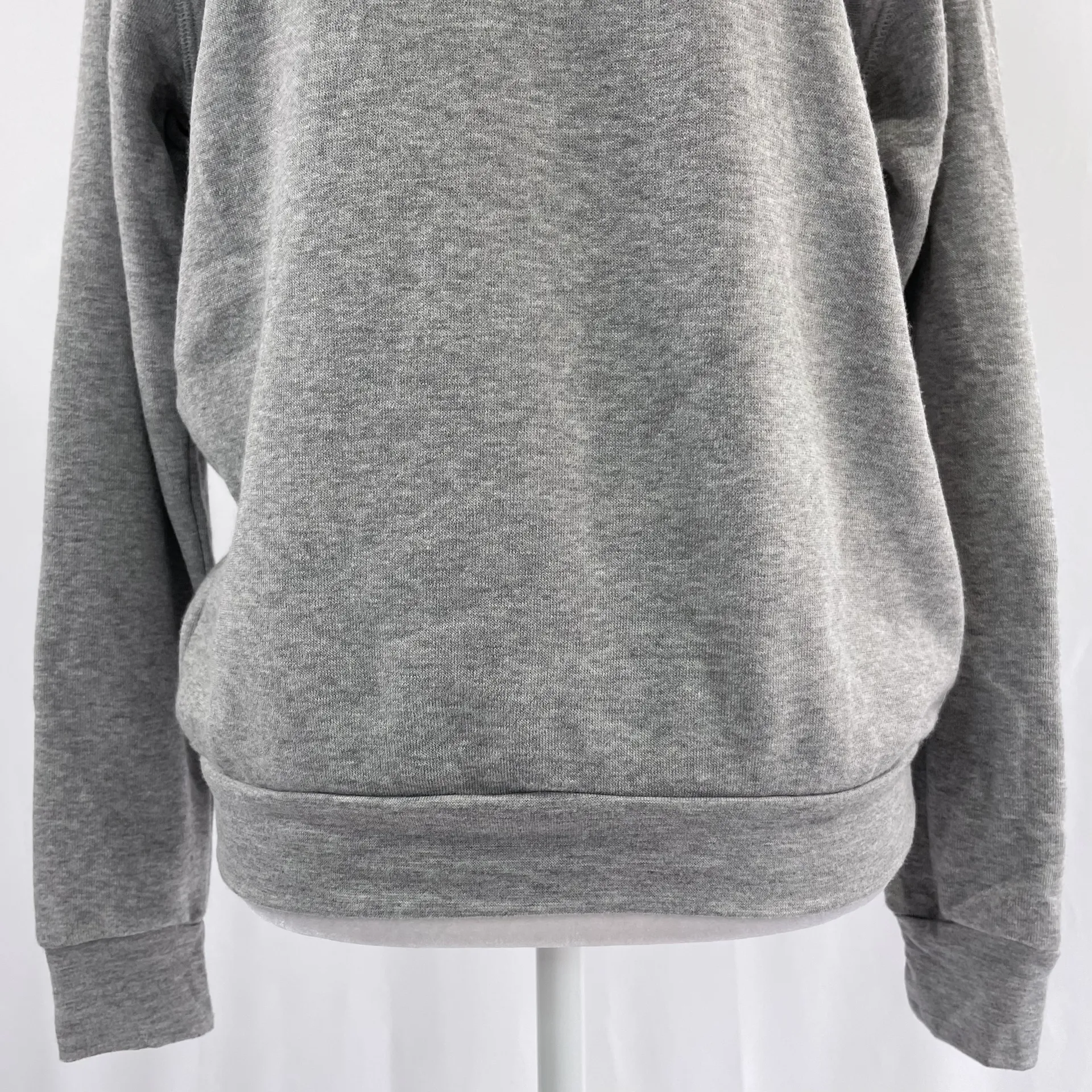 New  Stir Cozy Graphic Sweatshirt Raglan Long Sleeve Crewneck Pullover Grey - Image 5