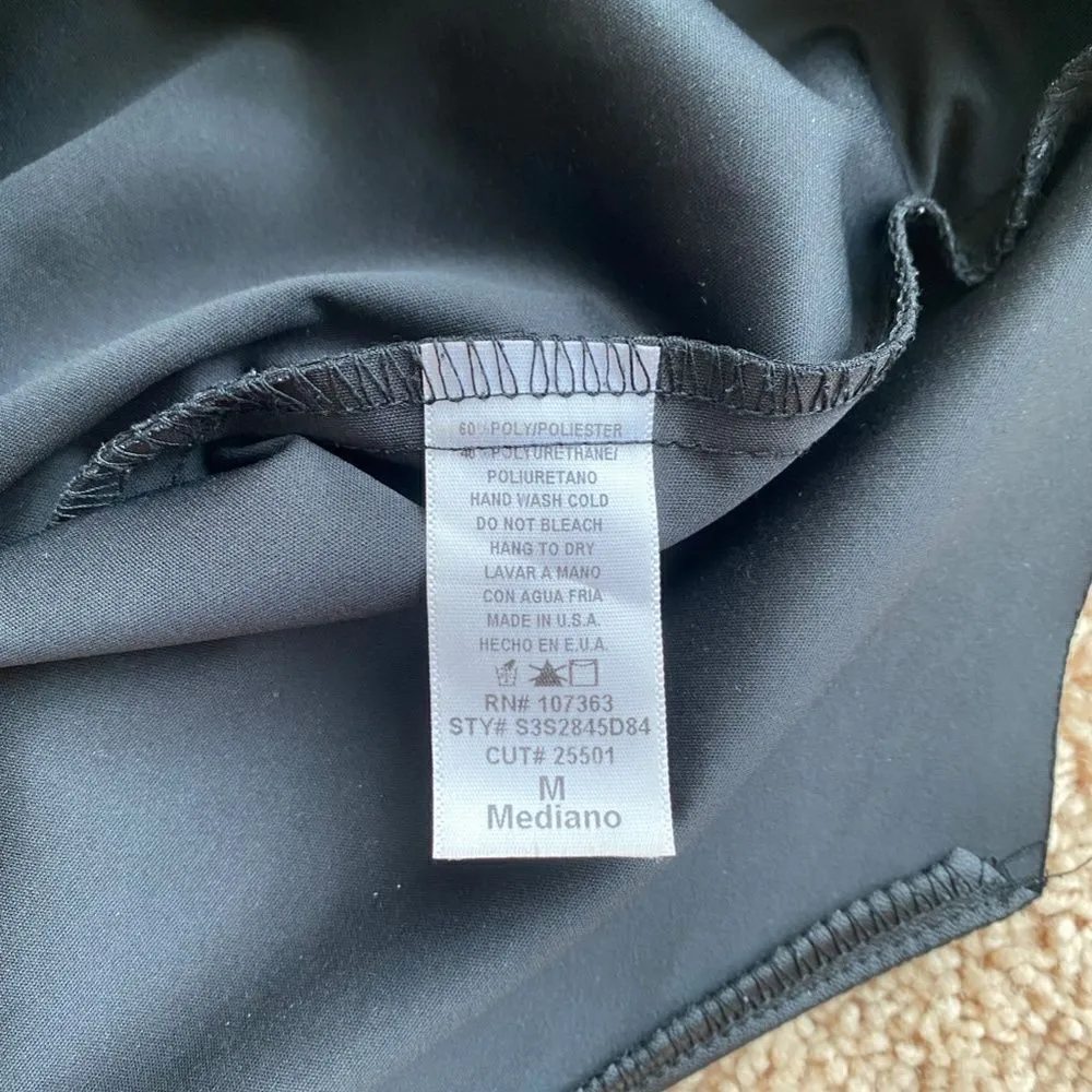 Solemio Faux Leather Asymmetric Mini Skirt size med - Image 3