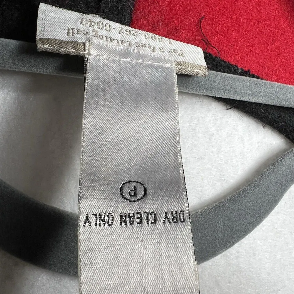 Coldwater‎ Creek Jacket 3XL Red Patchwork Aztec Abstract Wool Blend Knit - Image 16