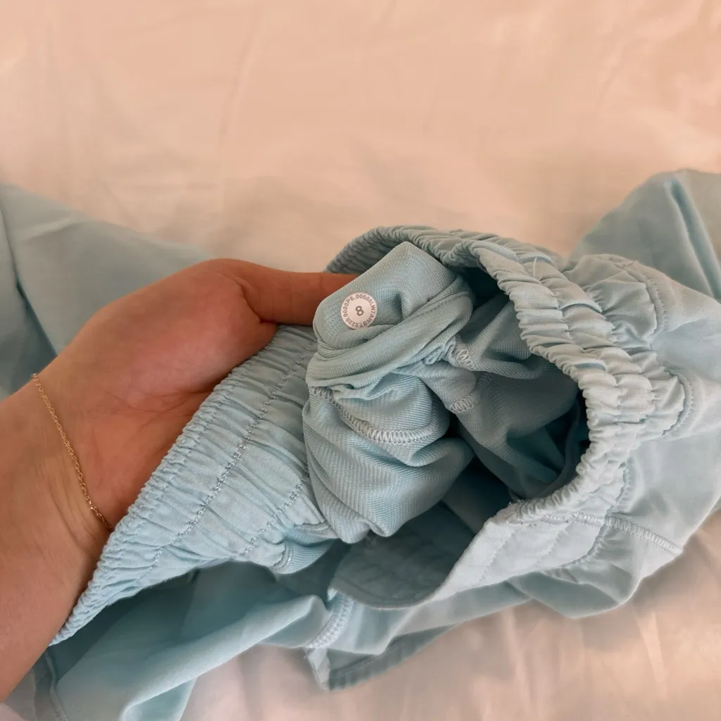 Light blue lululemon shorts - Image 2