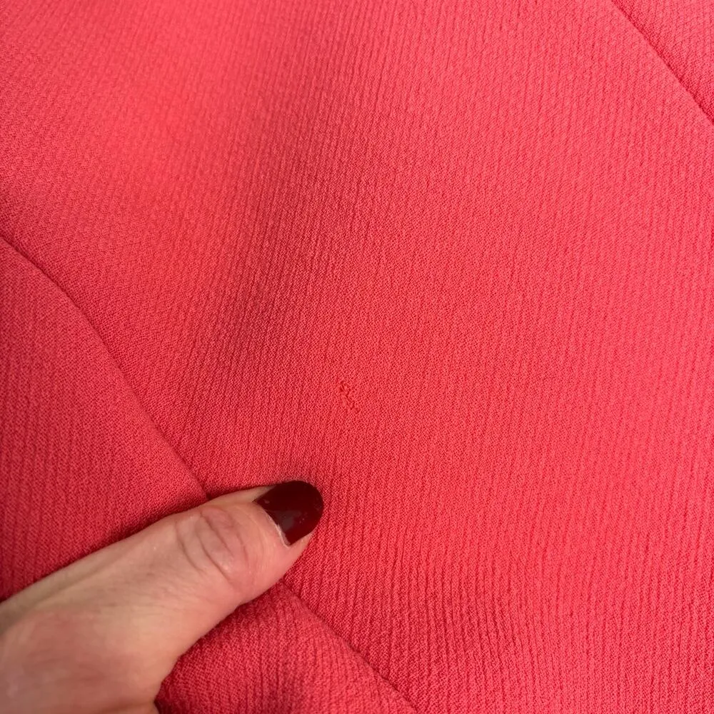 J. Crew Double Cloth Manifattura di Carmignano Wool Blend Lady Day Coat Pink 2 - Image 13