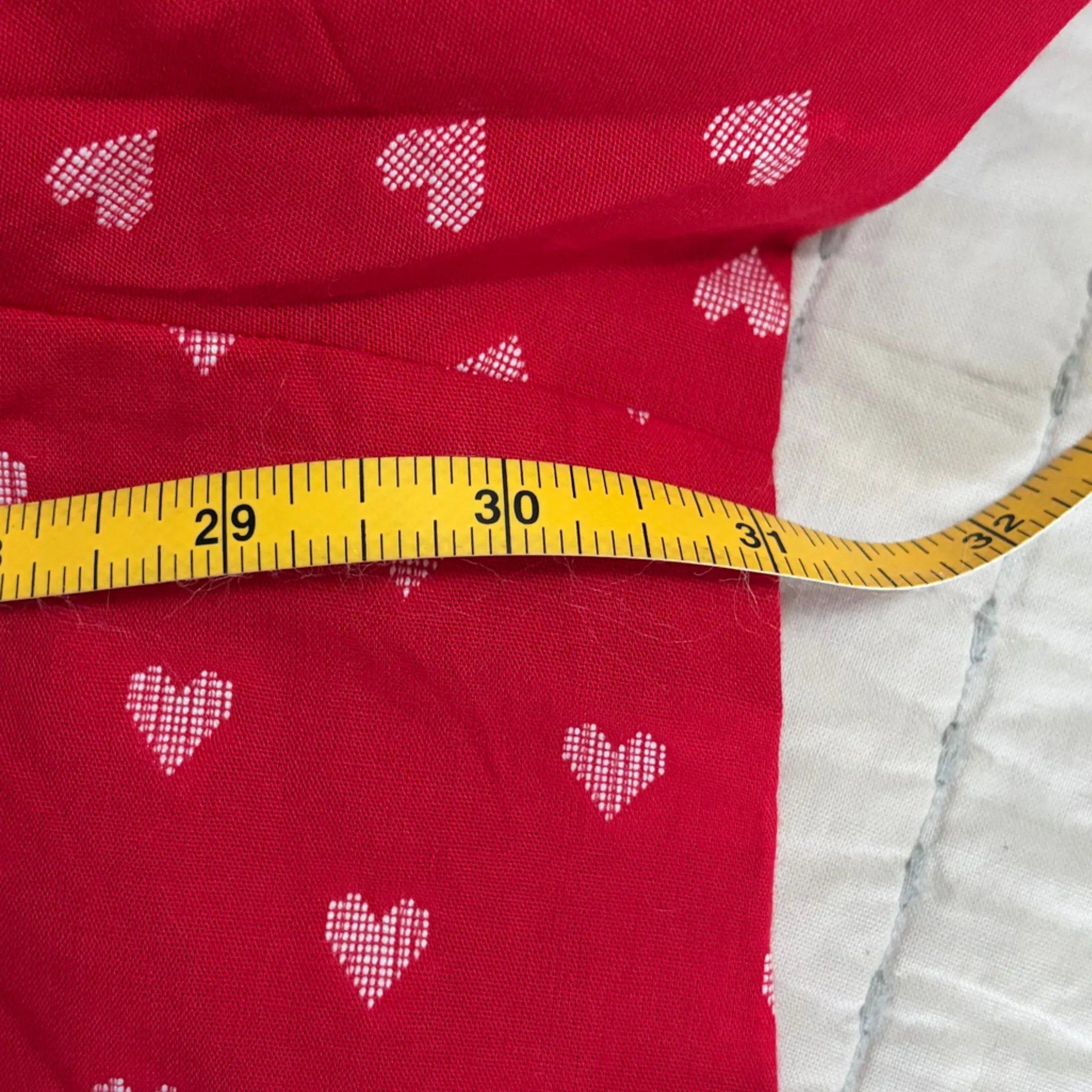 Lane Bryant Red Heart Pattern Blouse Size 24 NWT - Image 7