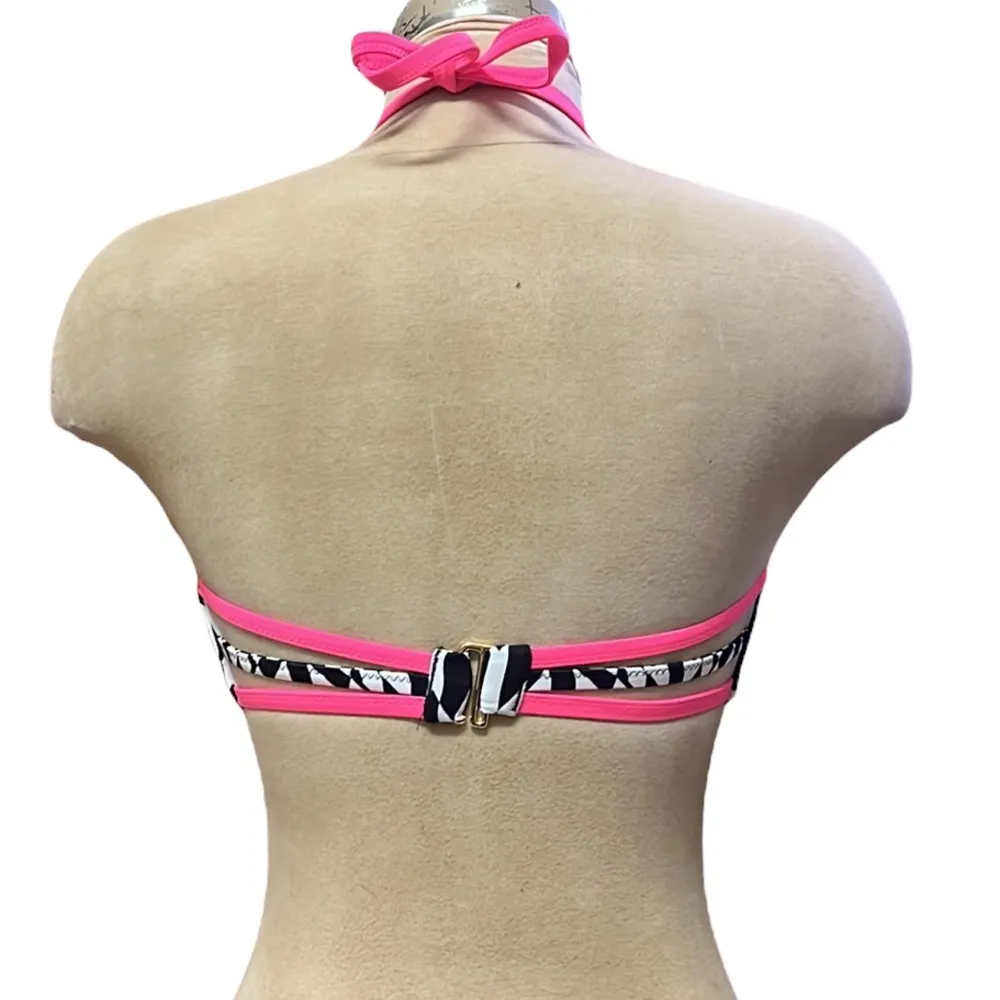 Victoria’s Secret Bikini Top Swimsuit Swim Hottie Halter 32DD S New - Image 3