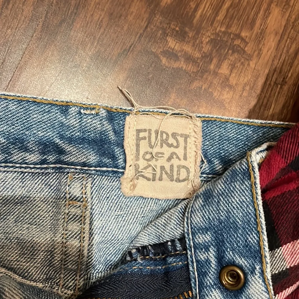 Furst of A Kind Vintage Denim Skirt - Image 3