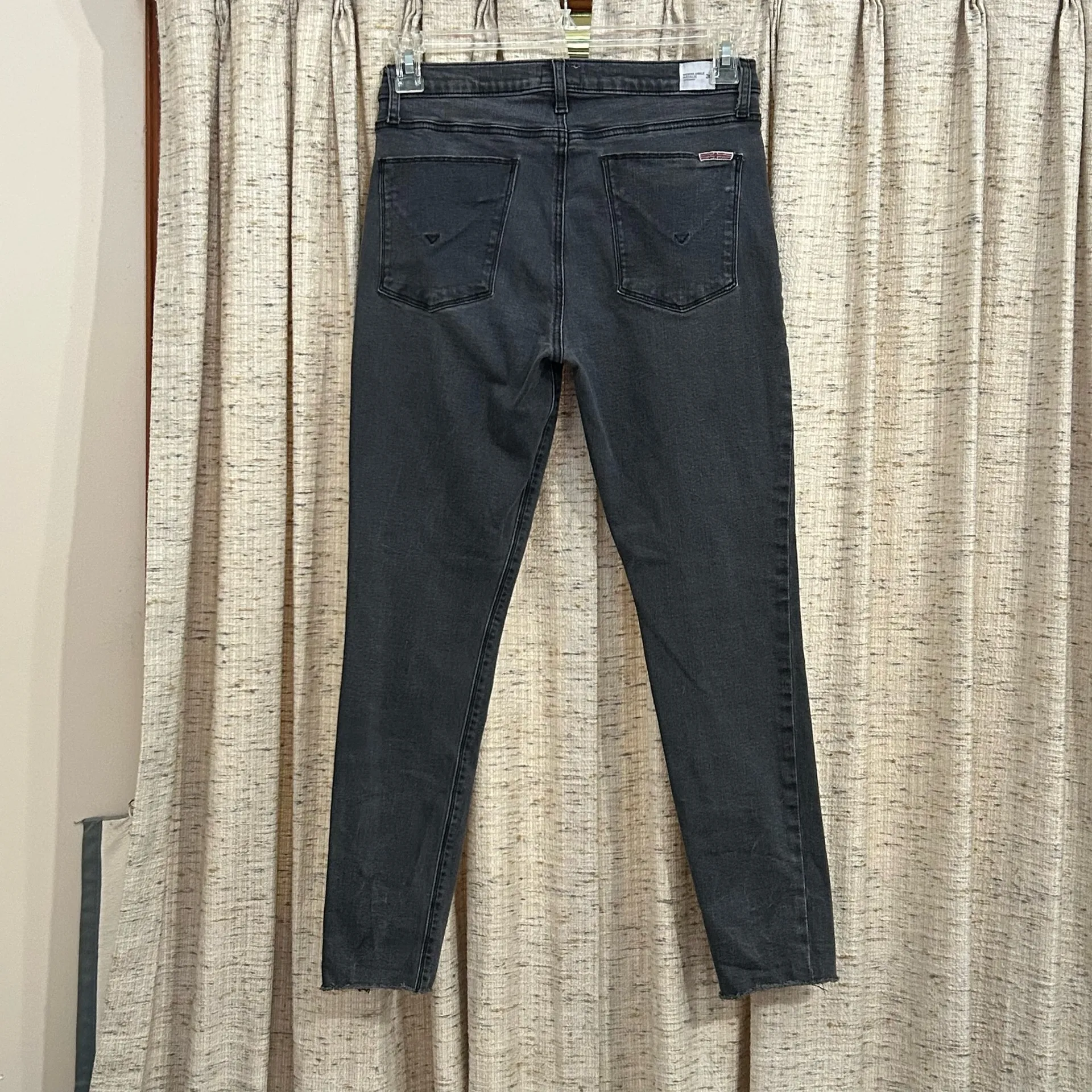 Hudson Natalie Mid-Rise Super Skinny Ankle Jeans  - Image 9