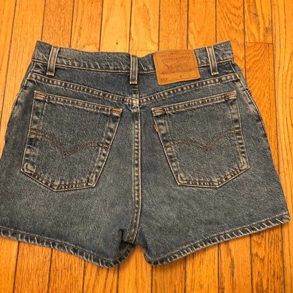 Classic Denim Women's Shorts Blue Size M - Image 2