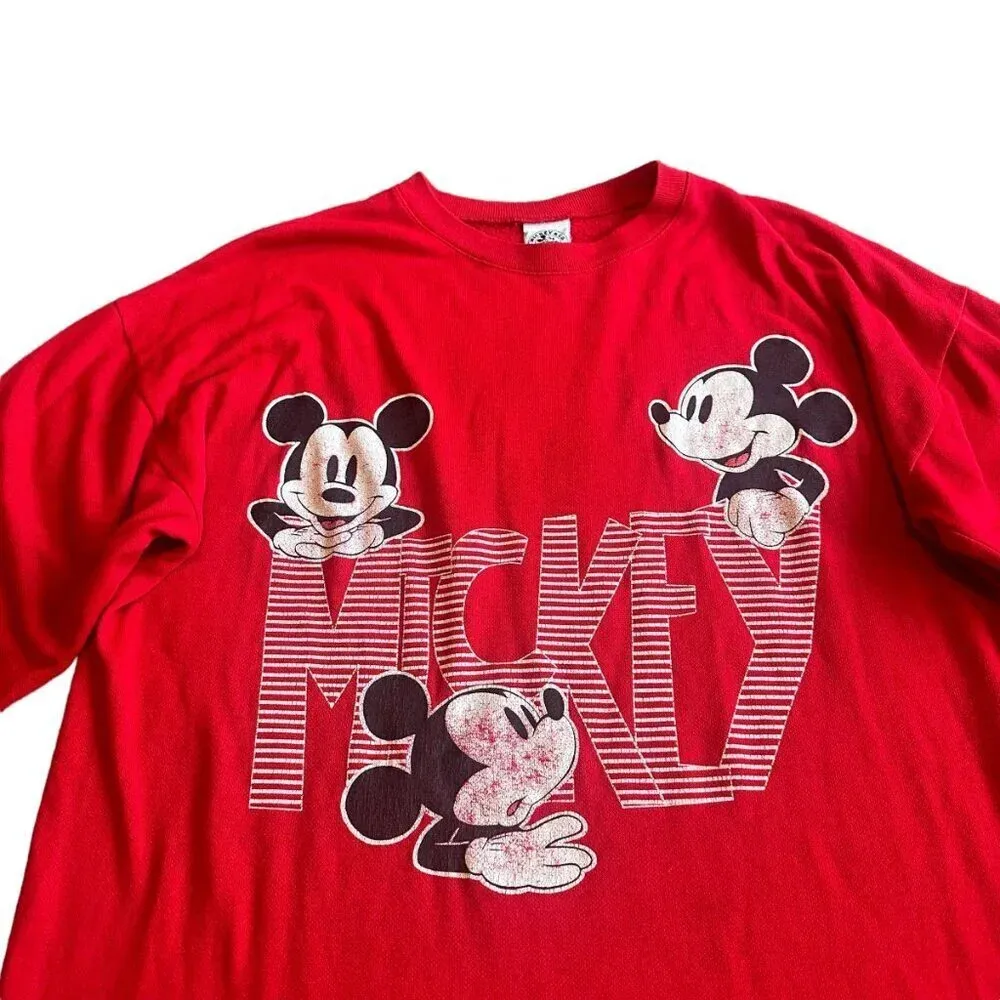 Disney Mickey & Co Vintage Mouse Sweater Dress Cozy Character Size Medium Womens - Image 2