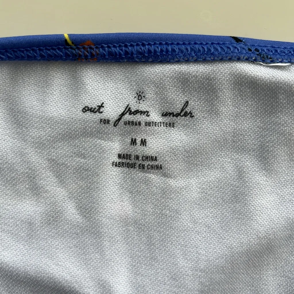 Urban Outfitters Out From Under Blue Floral Bikini Swimsuit Set in Medium - Image 9