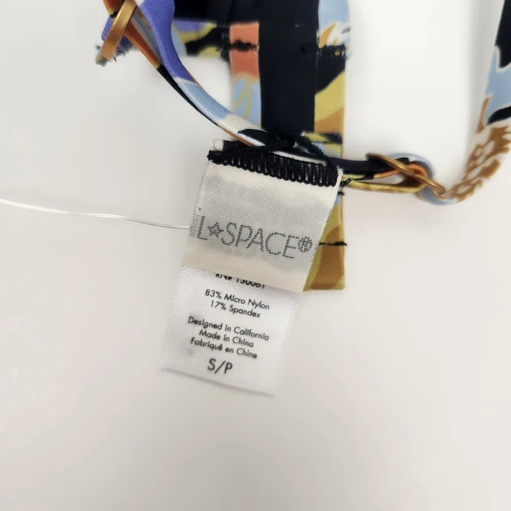 L*Space Fused Alec Bikini Top in Sugar and Spice Floral Size Small NWT - Image 5