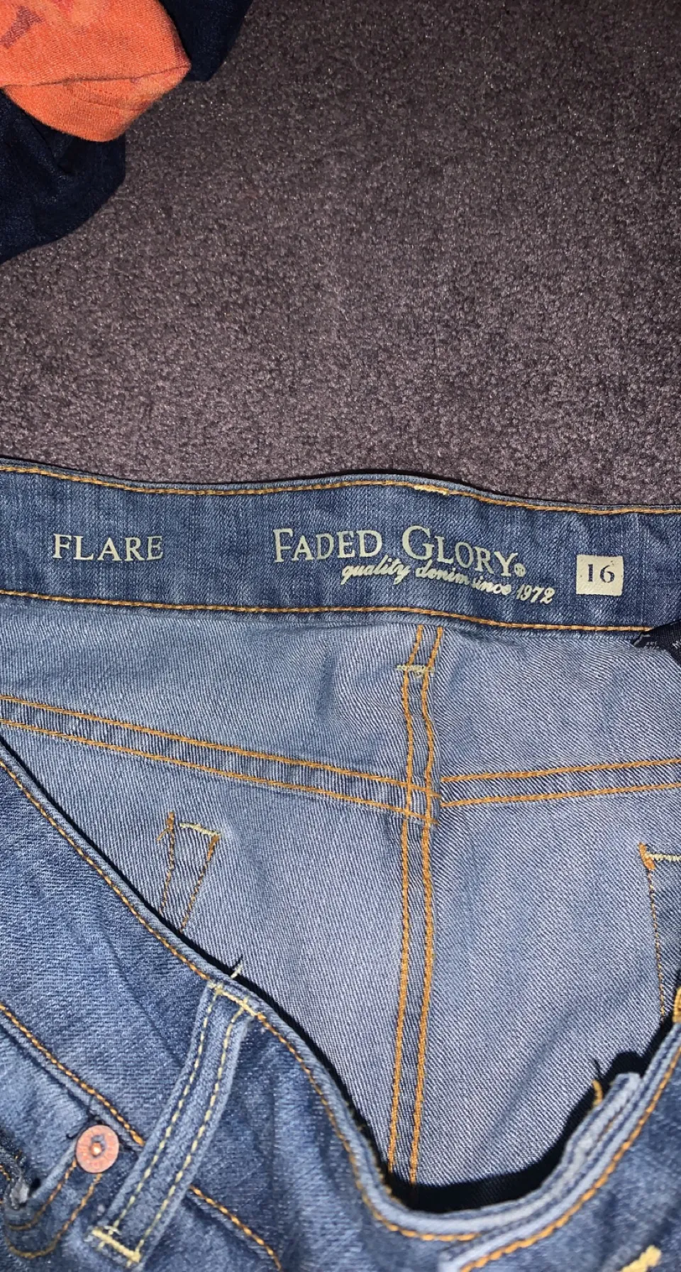 Faded Glory Flare Jeans - Image 3