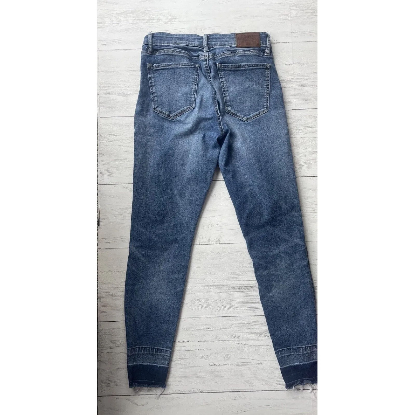 Lucky Brand ORTA Premium Skinny Jeans Released Raw Hem 6/28 - Image 7