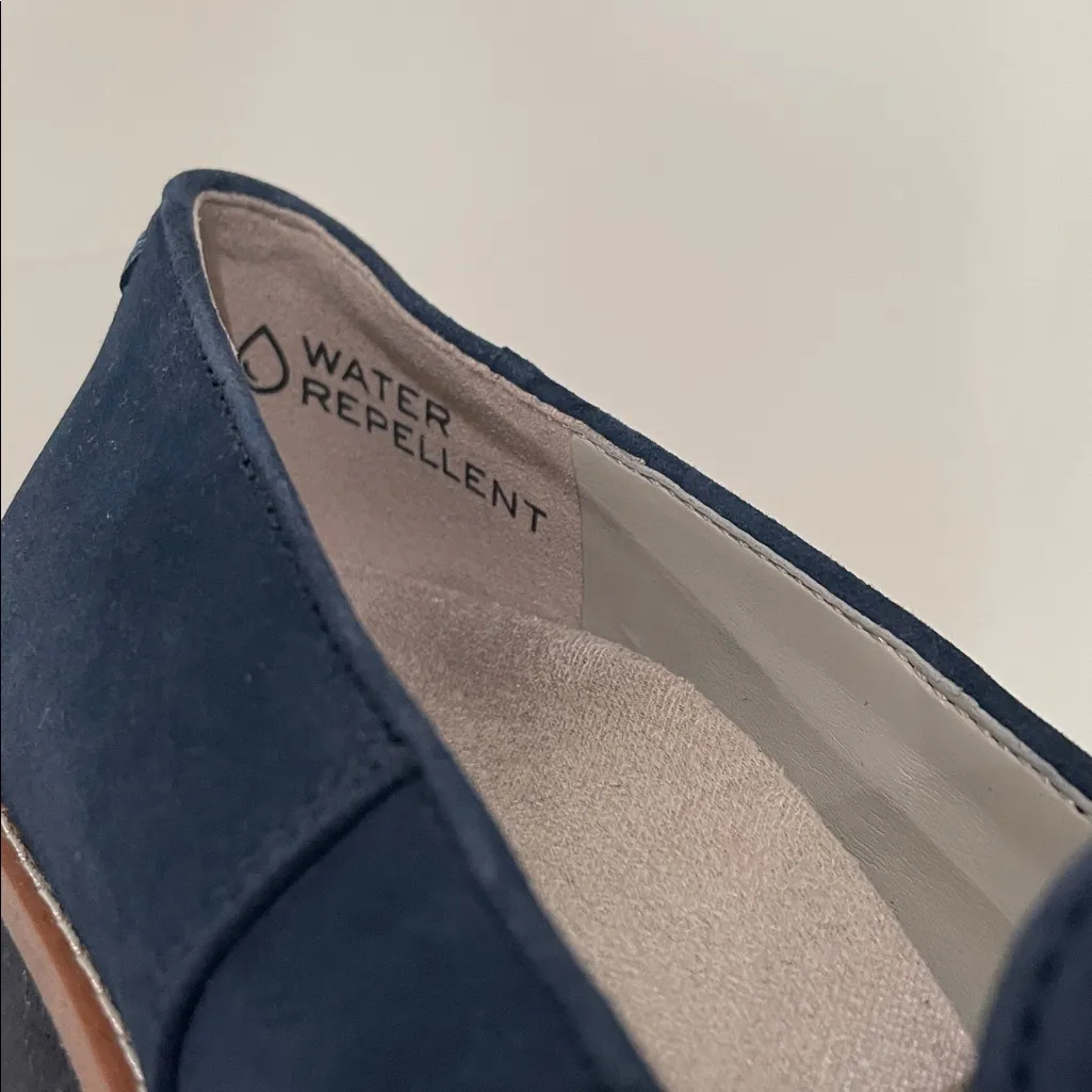 Vionic Women's Willa Wedge Slip On Navy Suede Size 6
NWOB - Image 12