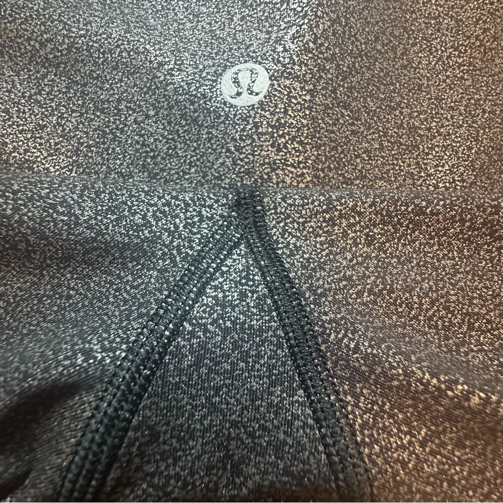 Lululemon Align Leggings 28"‎ High Rise Black Sparkle Yoga Pants - Image 4