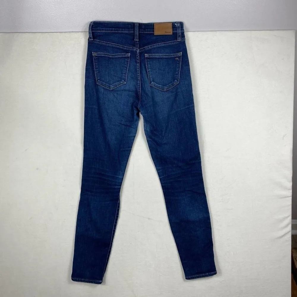 Madewell Mid Wash 10'' High Riser Skinny Skinny Jeans-26 - Image 2