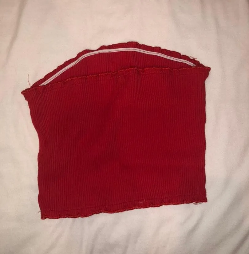 Urban Outfitters Red Tube Top - Image 2