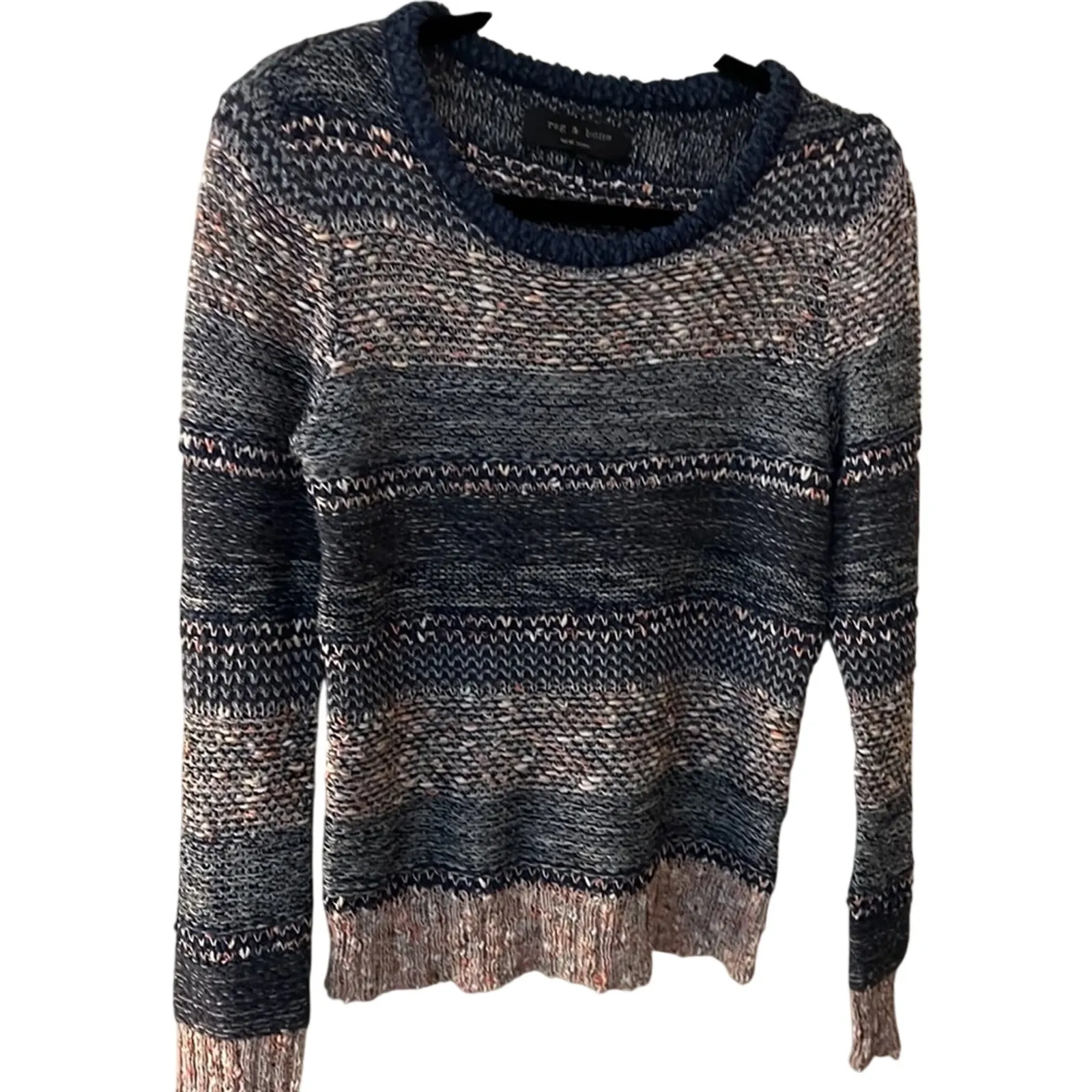 rag & bone Greta Knit Multicolor Sweater Size XS - Image 3