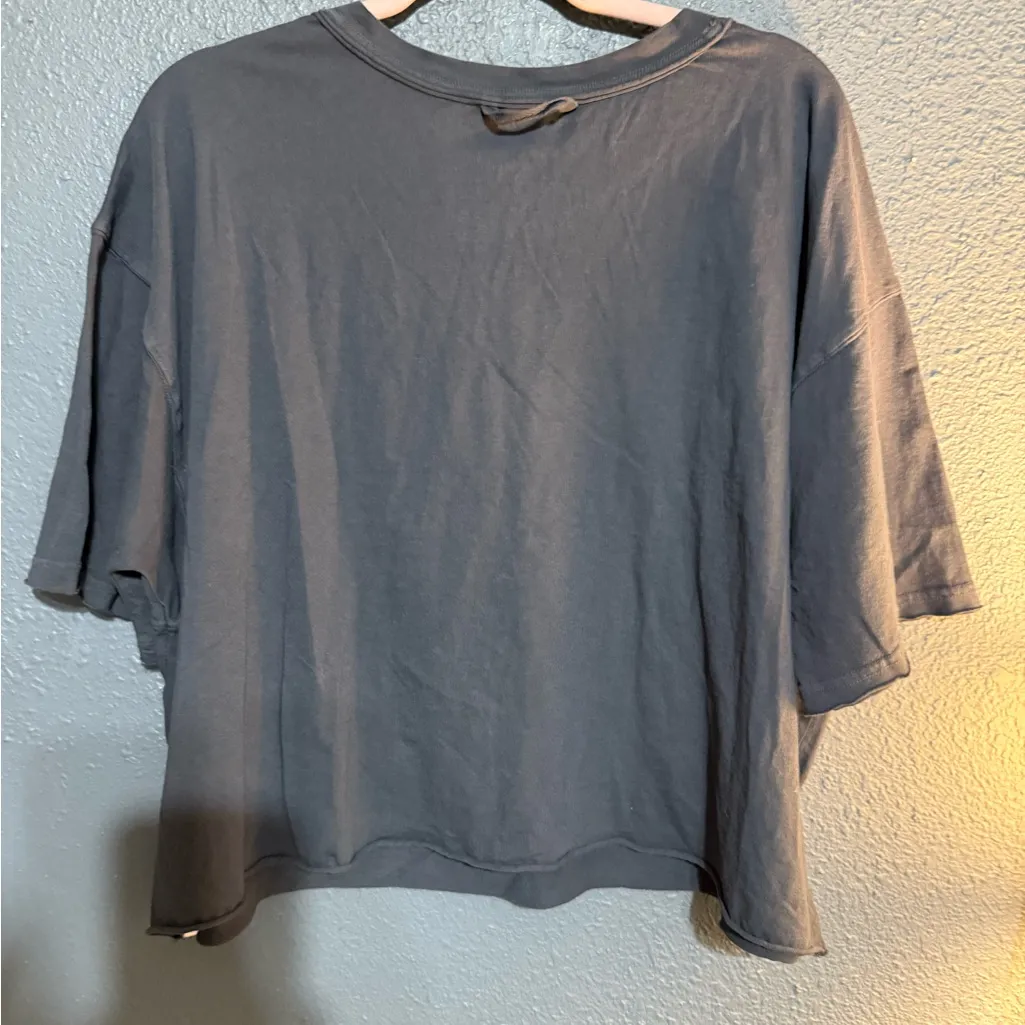 Free People Movement Crew Neck Short Sleeve Inspire
Oversized Boxy Cropped Shirt - Image 8