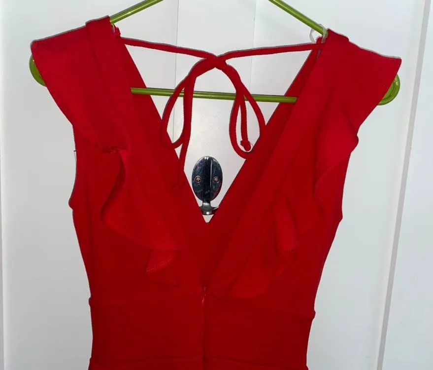 Macy's Red Jumpsuit  - Image 4