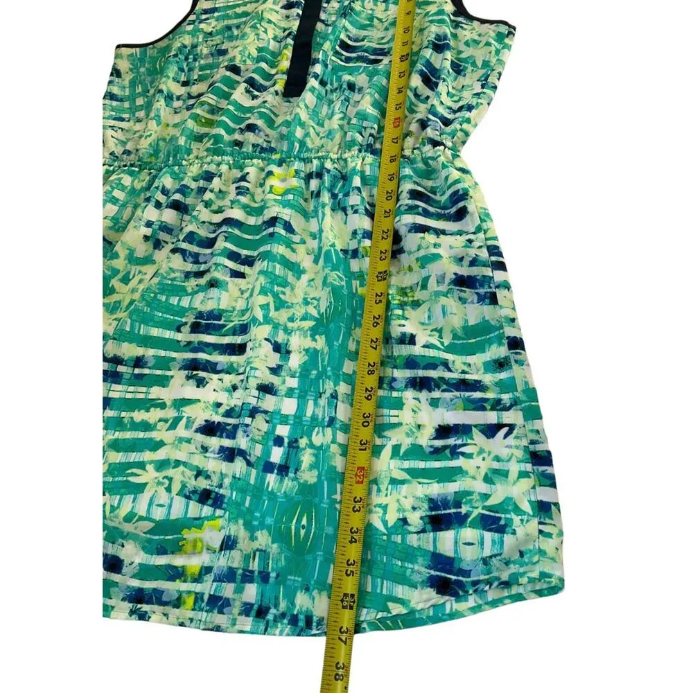 APT.9 Women's Size XL Green Summer Dress Spring Lightweight Tropical | #11 - Image 7