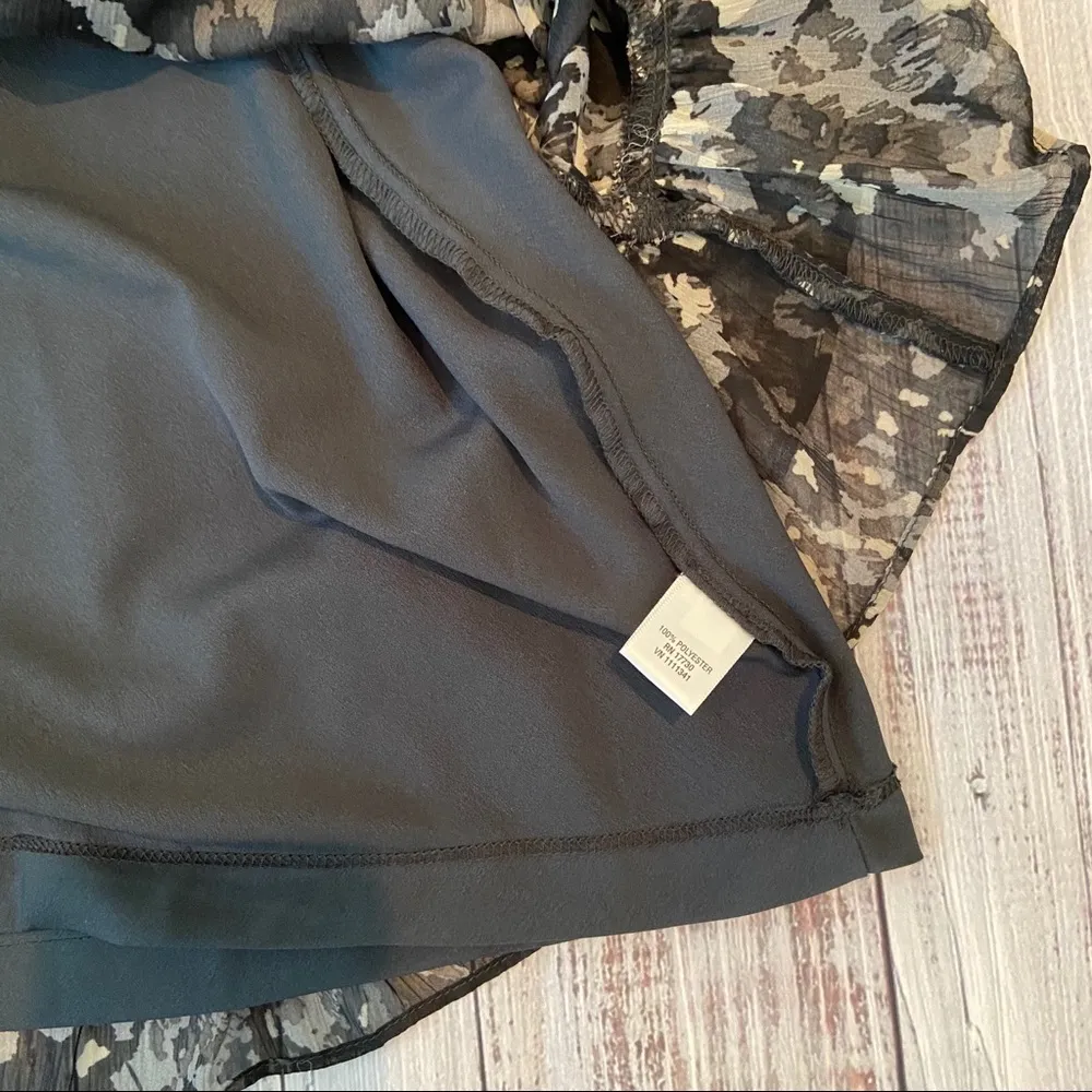 Converse One Star Sheer Black Camo Dress. Size XSmall. EUC - Image 10