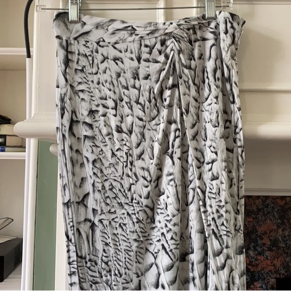 Helmet Lang Asymmetrical Skirt - Image 2