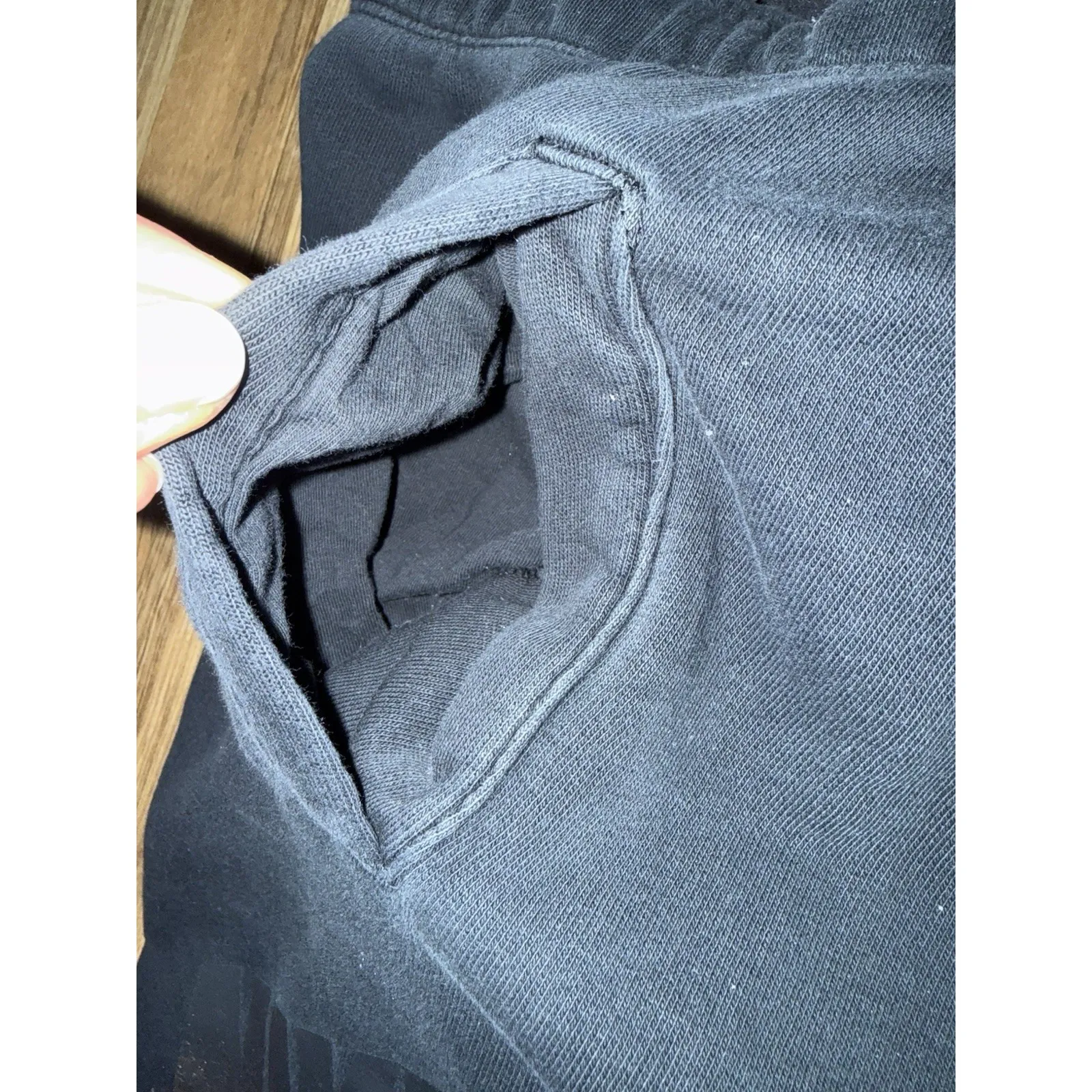 Nike Women's Sz M Medium Joggers Cotton Sweatpants Black Rose Gold - Image 3