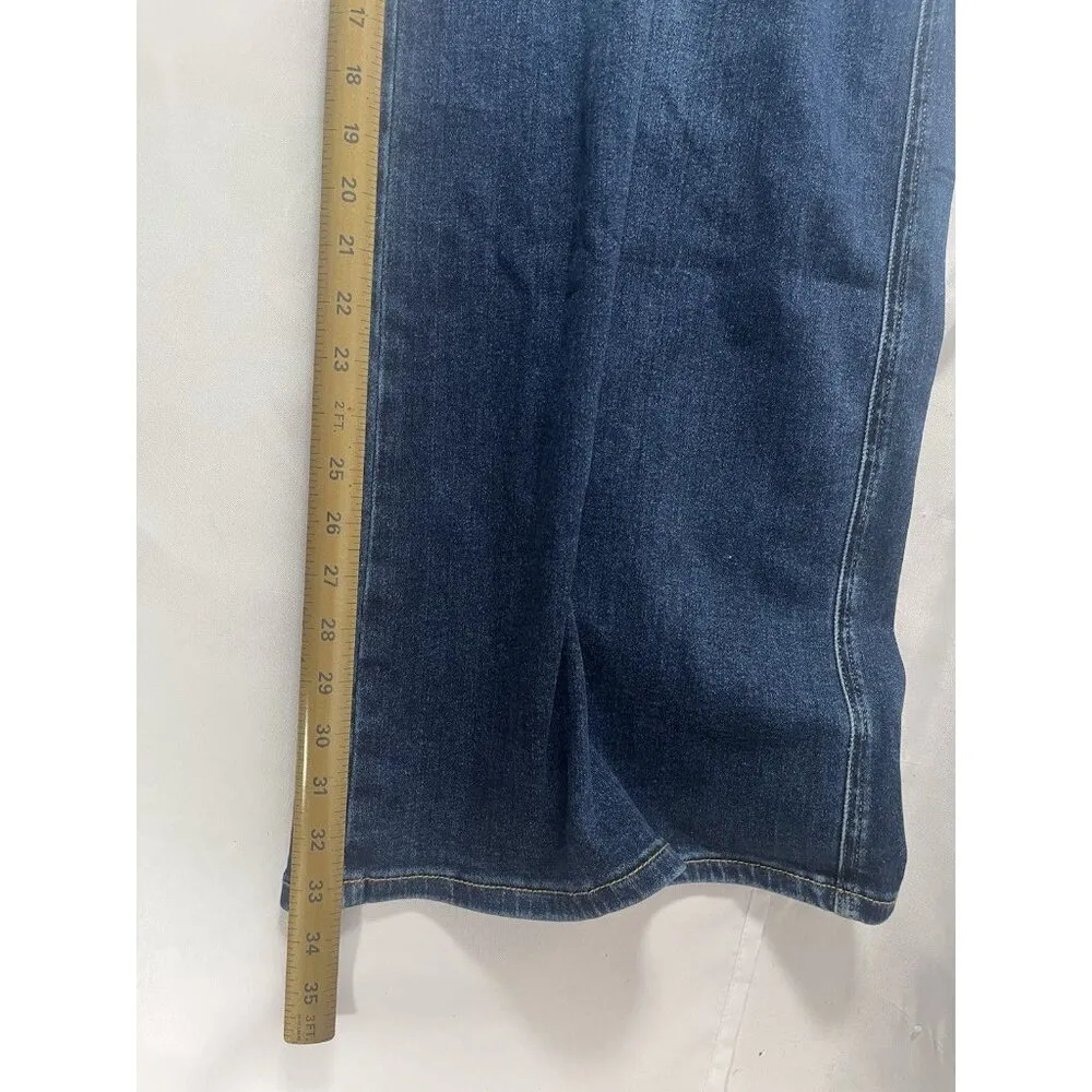 NWT Women's MICA Los Angeles Denim Super High Wide Leg Skater Jeans Size 20W Blue - Image 7