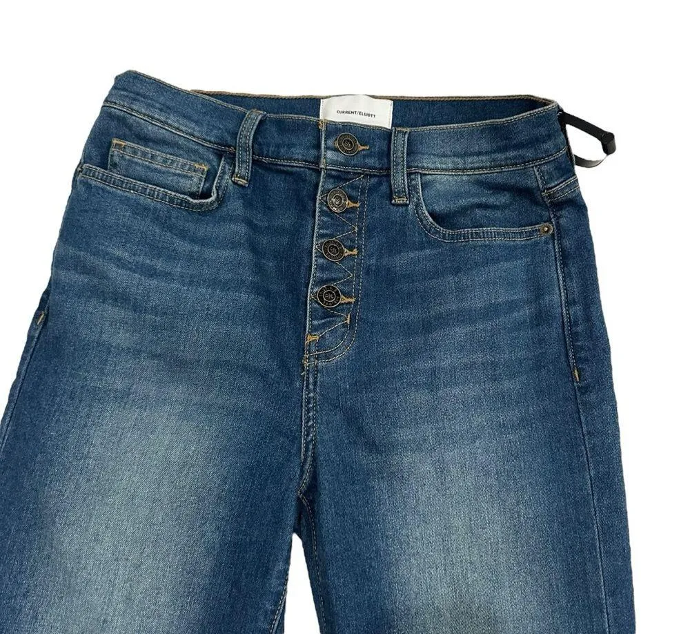 CURRENT/ELLIOTT THE ZIG-ZAG MORRIS JEANS Mina - Image 9