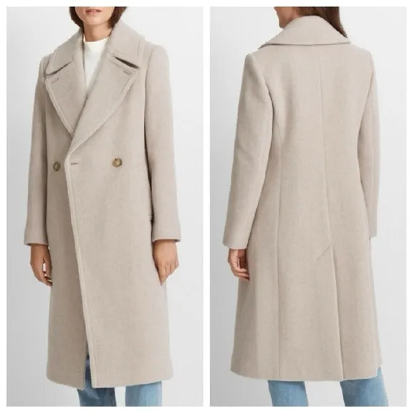 Club Monaco Daylina Coat Almond Beige Sz S - Image 2