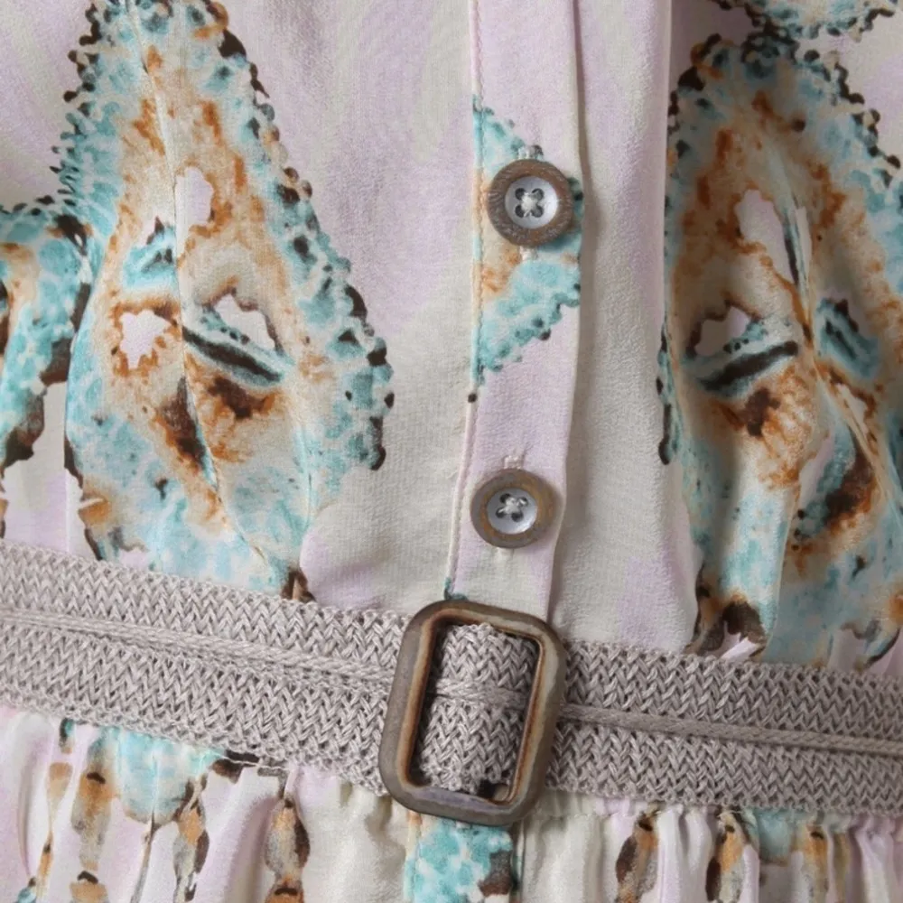 Nanette Lapore Silk Boho Dreamcatcher Maxi Dress Size 4 - Image 8