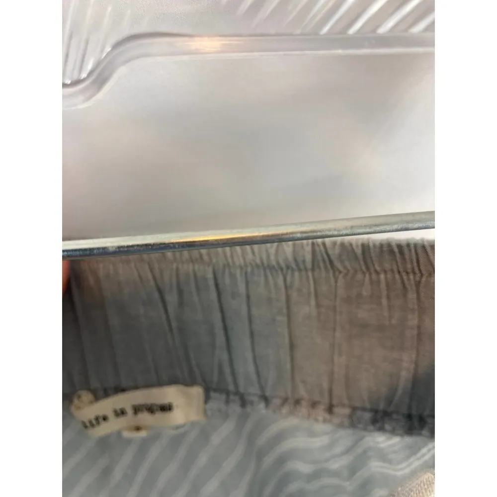 life in progress Striped Tie Waist Skirt Size small - Image 4